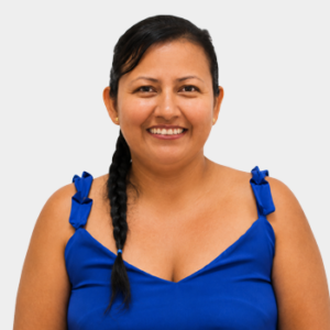 Frontal photograph of public official Martha Peñuela