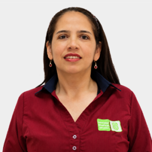 Fotografía de la funcionaria Matha Raquel Sierra
