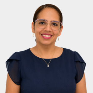Frontal photograph of public official Matha Raquel Sierra